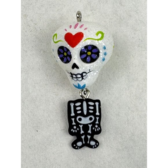 Hallmark 2021 Sugar Skull Sweetie 1.5" Mini Ornament Christmas Folk Art Holiday - Picture 2 of 10